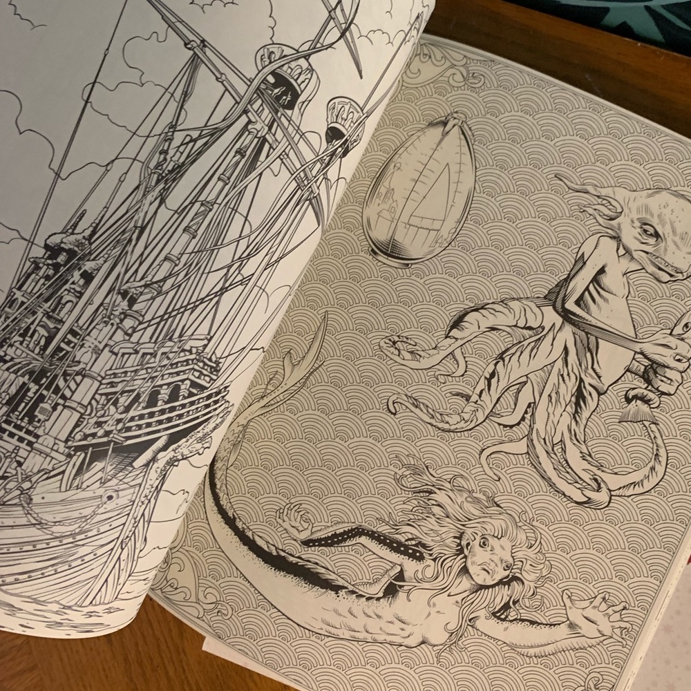 Harry Potter adult colouring books - Picture 4 of 9